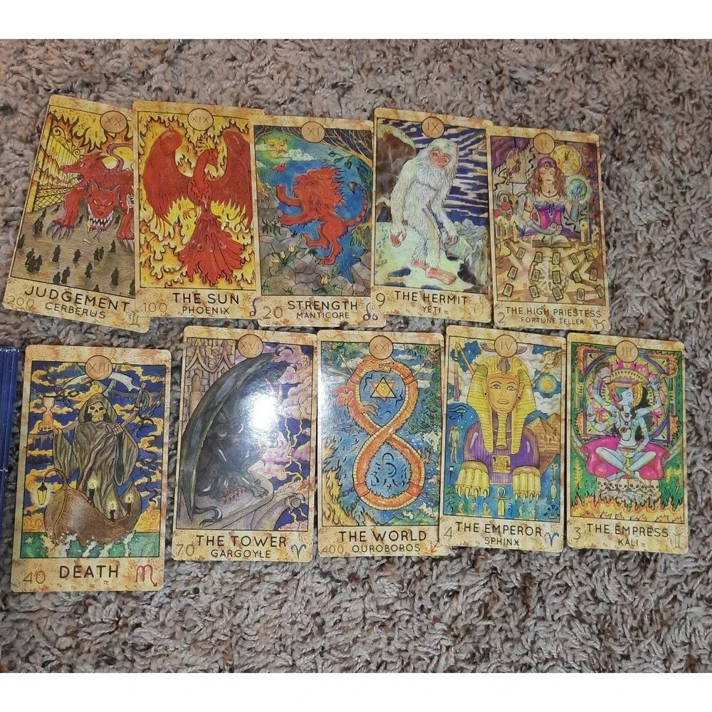 Spirit Halloween Tarot Card Deck